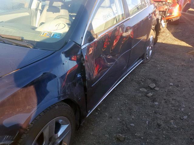 1G1ZH57BX9F253494 - 2009 CHEVROLET MALIBU 1LT BLUE photo 9