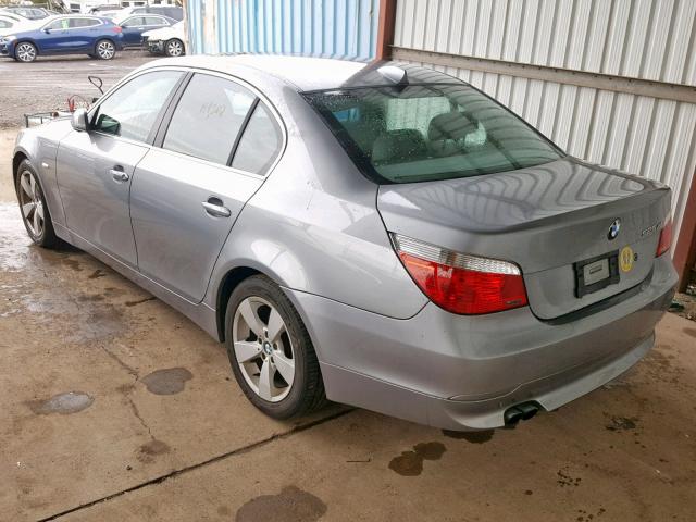 WBANF33596CS38110 - 2006 BMW 525 XI GRAY photo 3