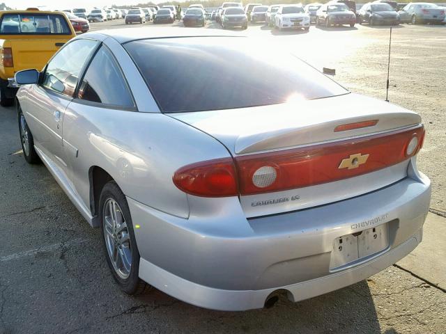 1G1JH14F447228803 - 2004 CHEVROLET CAVALIER L SILVER photo 3