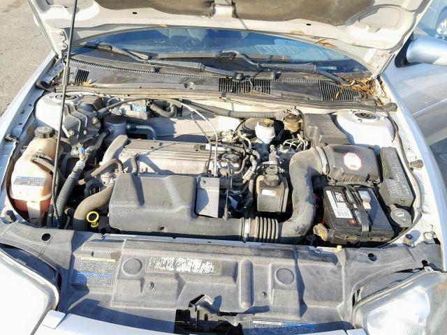 1G1JH14F447228803 - 2004 CHEVROLET CAVALIER L SILVER photo 7