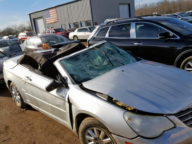 1C3LC45B89N540271 - 2009 CHRYSLER SEBRING LX SILVER photo 9