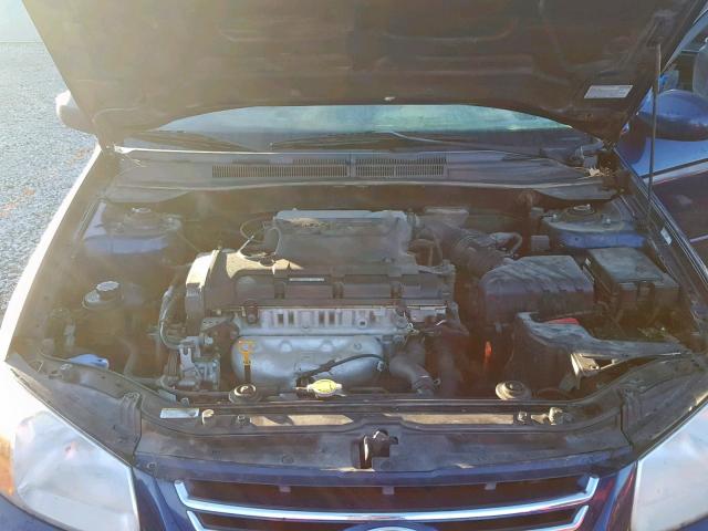 KNAFE121875467104 - 2007 KIA SPECTRA EX BLUE photo 7