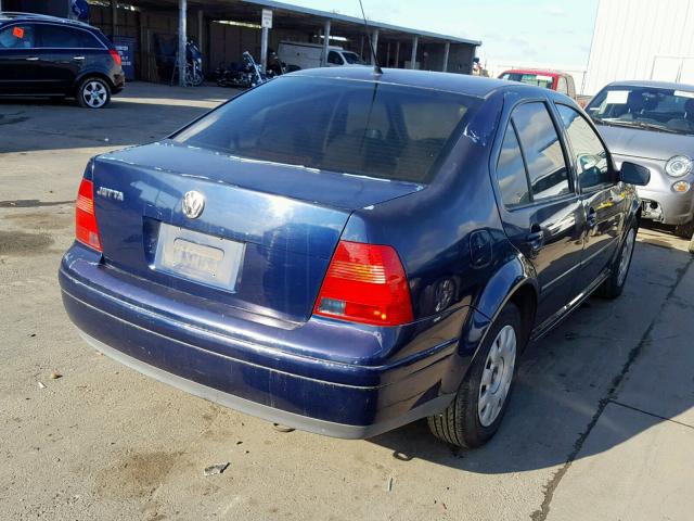 3VWRK69M23M133898 - 2003 VOLKSWAGEN JETTA GL BLUE photo 4