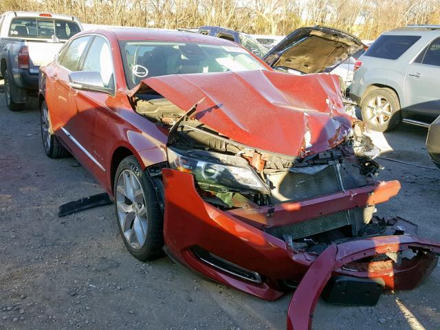 2G1165S33F9111205 - 2015 CHEVROLET IMPALA LTZ RED photo 1