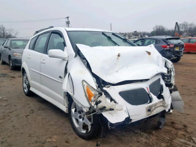 5Y2SL67876Z452949 - 2006 PONTIAC VIBE WHITE photo 1