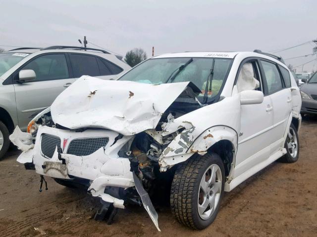 5Y2SL67876Z452949 - 2006 PONTIAC VIBE WHITE photo 2