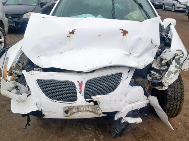 5Y2SL67876Z452949 - 2006 PONTIAC VIBE WHITE photo 7