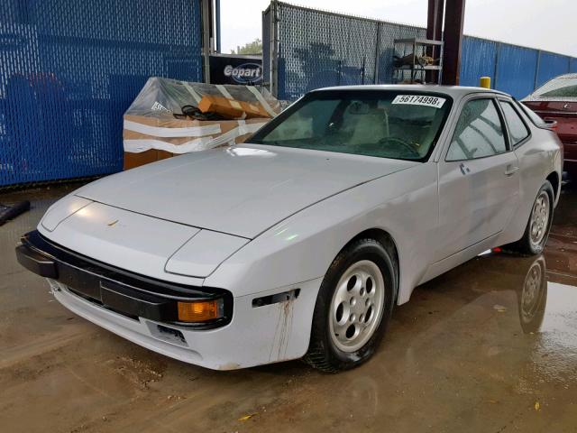 WP0AB0940HN477188 - 1987 PORSCHE 944 GRAY photo 2