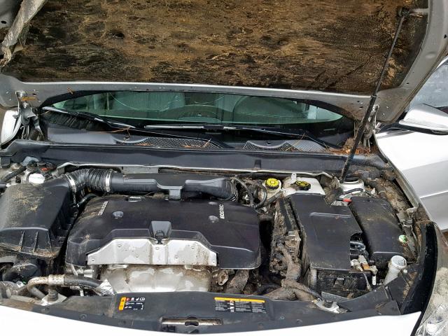 1G11C5SL4FU121639 - 2015 CHEVROLET MALIBU 1LT SILVER photo 7