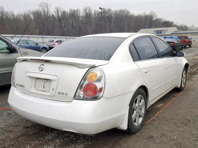 1N4AL11D94C106430 - 2004 NISSAN ALTIMA BAS WHITE photo 4