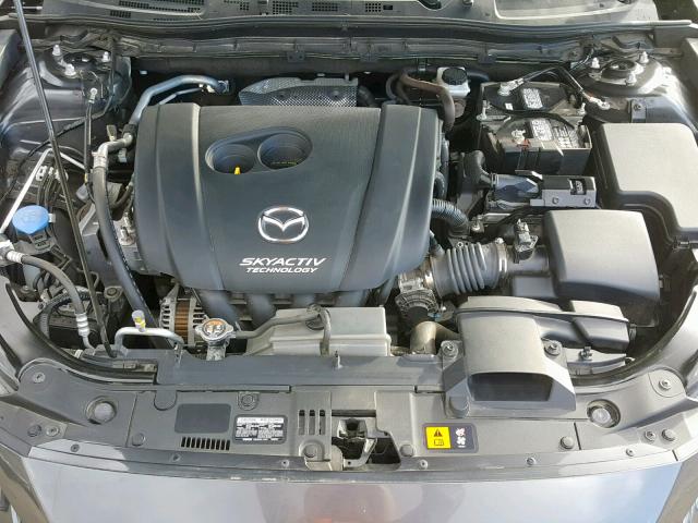 3MZBN1L74HM150529 - 2017 MAZDA 3 TOURING GRAY photo 7