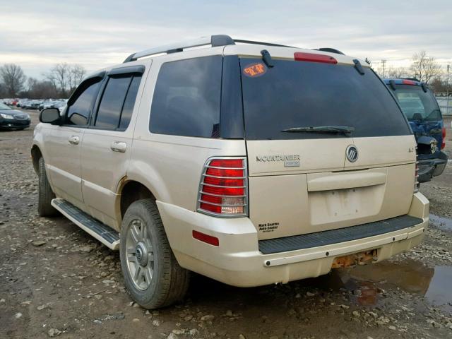 4M2DU86K55ZJ33010 - 2005 MERCURY MOUNTAINEE CREAM photo 3