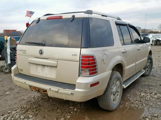 4M2DU86K55ZJ33010 - 2005 MERCURY MOUNTAINEE CREAM photo 4