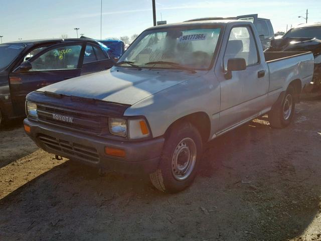 JT4RN81A0M5094517 - 1991 TOYOTA PICKUP 1/2 GRAY photo 2