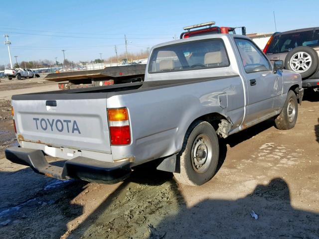 JT4RN81A0M5094517 - 1991 TOYOTA PICKUP 1/2 GRAY photo 4