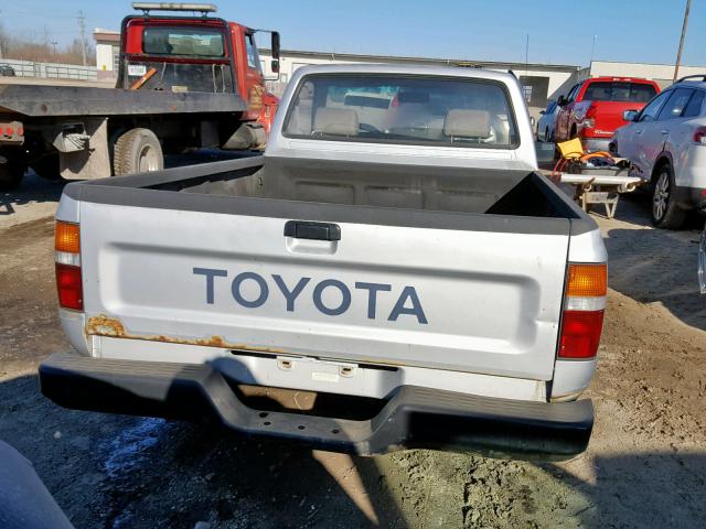 JT4RN81A0M5094517 - 1991 TOYOTA PICKUP 1/2 GRAY photo 6