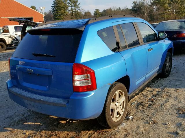 1J8FF47W88D691382 - 2008 JEEP COMPASS SP 蓝色 照片 4