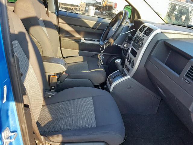 1J8FF47W88D691382 - 2008 JEEP COMPASS SP 蓝色 照片 5