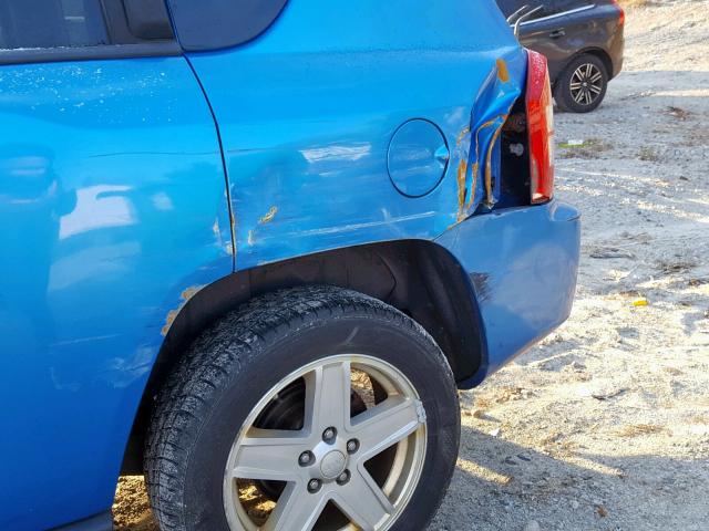 1J8FF47W88D691382 - 2008 JEEP COMPASS SP 蓝色 照片 9