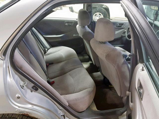 1HGCF86621A041295 - 2001 HONDA ACCORD VAL SILVER photo 6