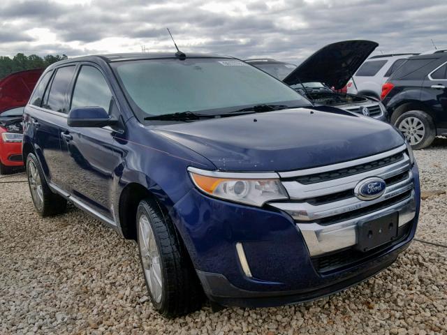 2FMDK3KC5BBB08132 - 2011 FORD EDGE LIMIT BLUE photo 1