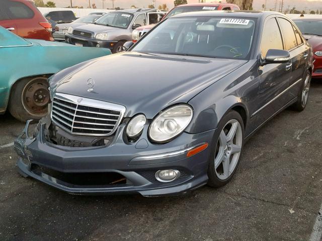 WDBUF56X39B419204 - 2009 MERCEDES-BENZ E 350 GRAY photo 2