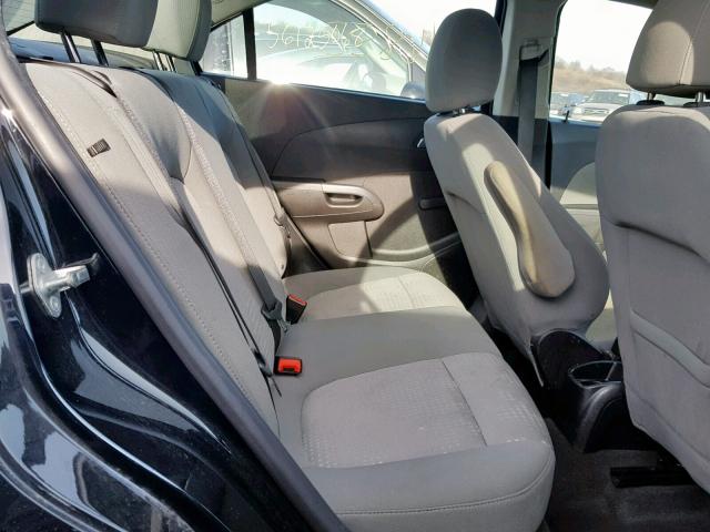 1G1JA5SH5C4217020 - 2012 CHEVROLET SONIC LS 黑色 照片 6