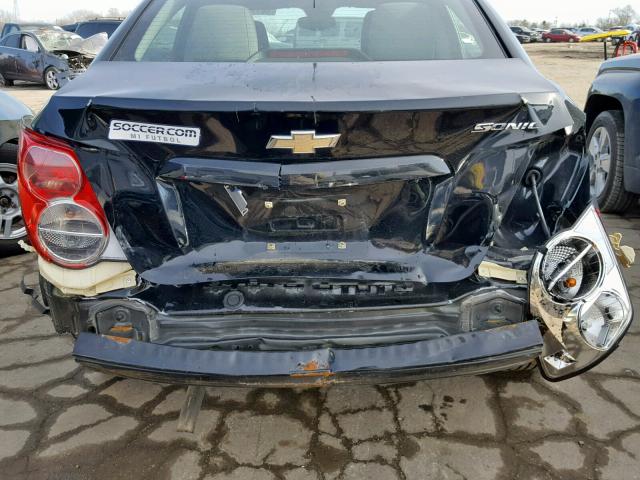 1G1JA5SH5C4217020 - 2012 CHEVROLET SONIC LS 黑色 照片 9