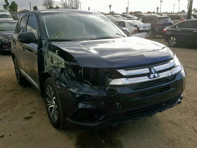 JA4AD2A37JZ009802 - 2018 MITSUBISHI OUTLANDER BLUE photo 1