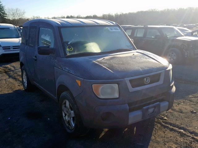 5J6YH28553L031099 - 2003 HONDA ELEMENT EX BLUE photo 1