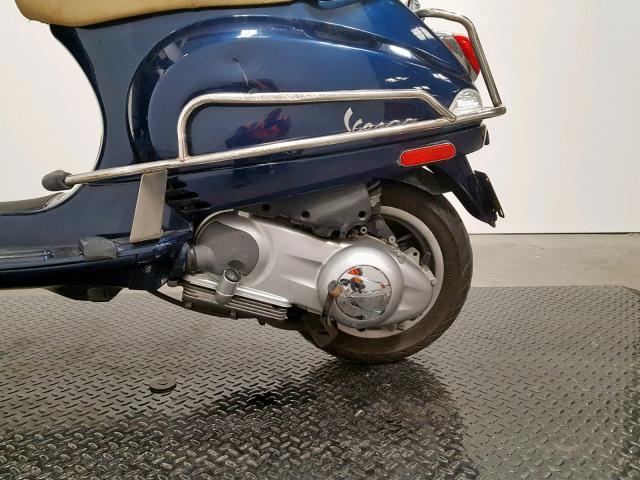 ZAPM448F195017538 - 2009 VESPA LX 150 BLUE photo 6