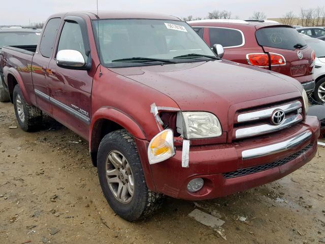 5TBBT441X5S471855 - 2005 TOYOTA TUNDRA ACC BURGUNDY photo 1