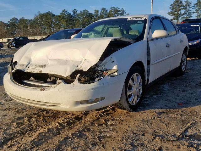 2G4WC532751309077 - 2005 BUICK LACROSSE C WHITE photo 2