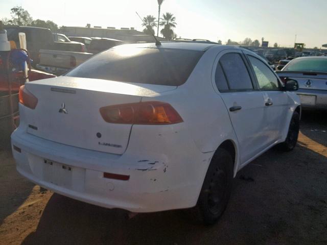 JA3AU16U38U019329 - 2008 MITSUBISHI LANCER DE WHITE photo 4