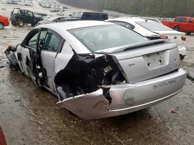 1G8AN12F95Z100849 - 2005 SATURN ION LEVEL SILVER photo 3