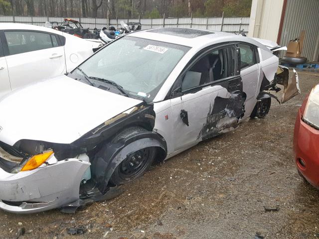 1G8AN12F95Z100849 - 2005 SATURN ION LEVEL SILVER photo 9