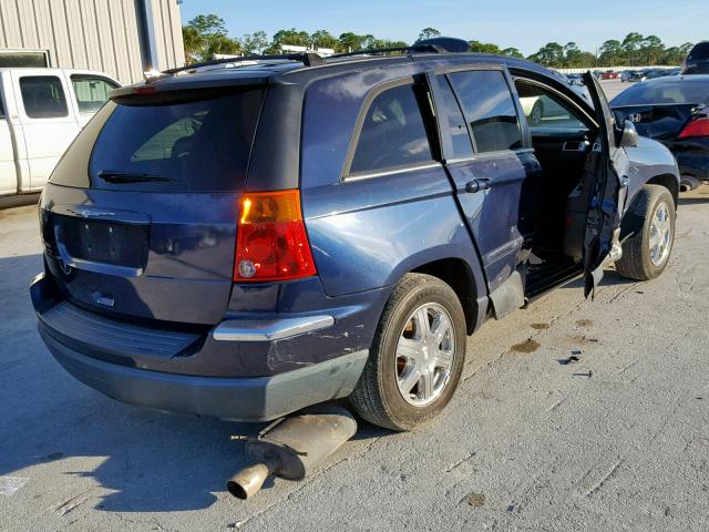 2C4GM68485R550248 - 2005 CHRYSLER PACIFICA T BLUE photo 4