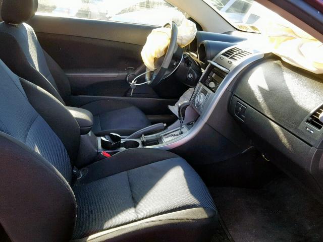 JTKDE177250042620 - 2005 TOYOTA SCION TC იასამნისფერი ფოტო 5