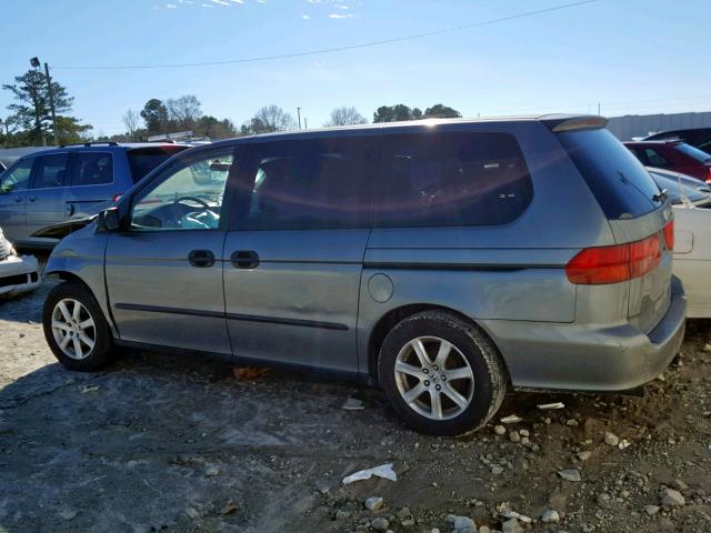 2HKRL185XYH625492 - 2000 HONDA ODYSSEY LX SILVER photo 3