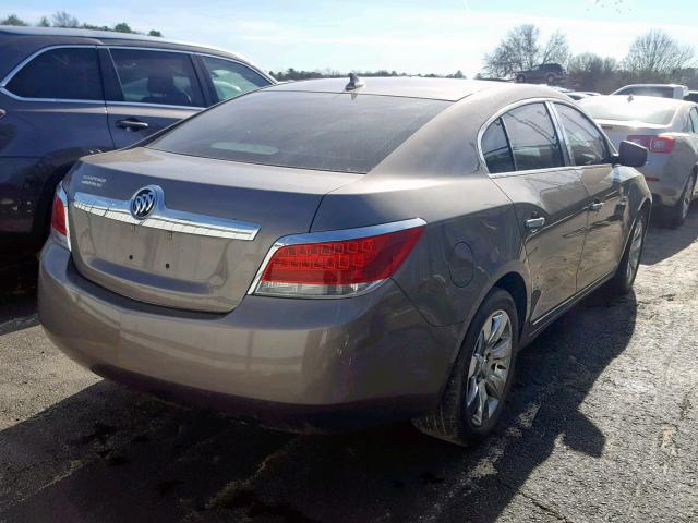 1G4GC5EG7AF150075 - 2010 BUICK LACROSSE C GOLD photo 4