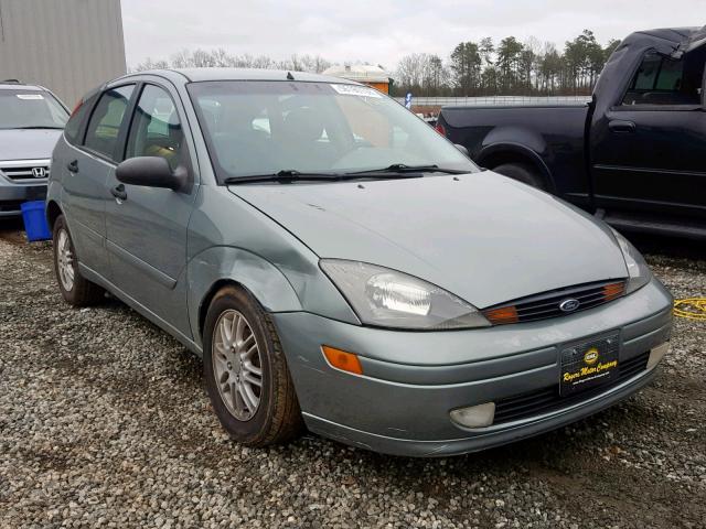 3FAFP37Z34R123380 - 2004 FORD FOCUS ZX5 GREEN photo 1