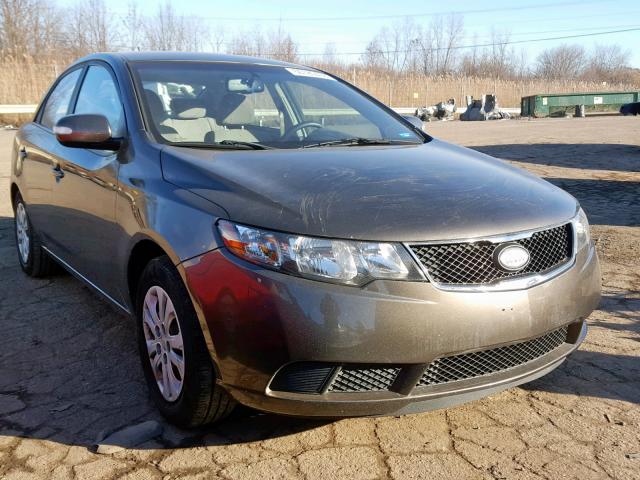 KNAFU4A27A5141588 - 2010 KIA FORTE EX BROWN photo 1