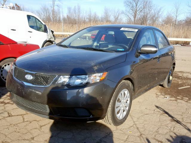 KNAFU4A27A5141588 - 2010 KIA FORTE EX BROWN photo 2