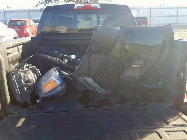 1GTG5CE32G1294882 - 2016 GMC CANYON SLE BLACK photo 9