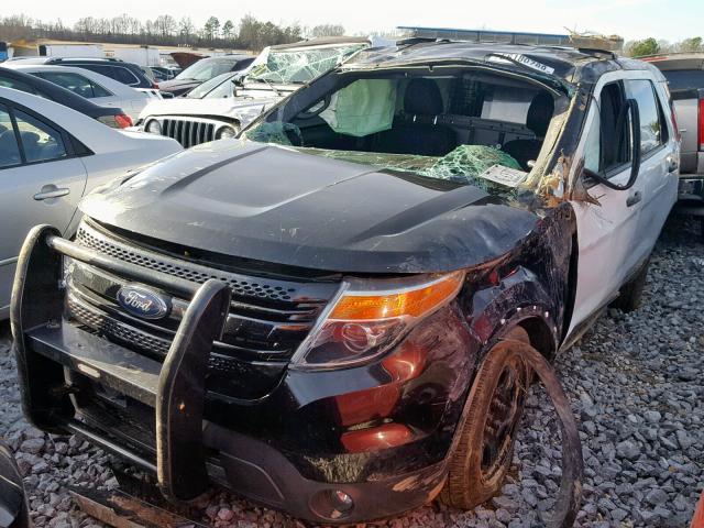 1FM5K8AR4FGB51432 - 2015 FORD EXPLORER P TWO TONE photo 2