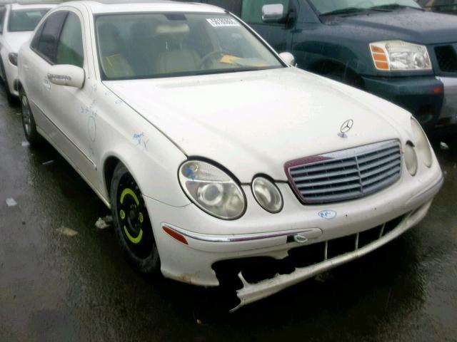 WDBUF26J66A943149 - 2006 MERCEDES-BENZ E 320 CDI WHITE photo 1