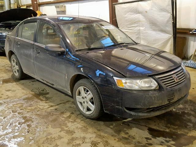 1G8AJ55F07Z196758 - 2007 SATURN ION LEVEL BLACK photo 1