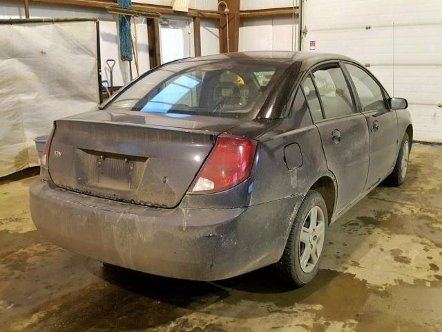 1G8AJ55F07Z196758 - 2007 SATURN ION LEVEL BLACK photo 4