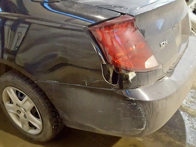1G8AJ55F07Z196758 - 2007 SATURN ION LEVEL BLACK photo 9