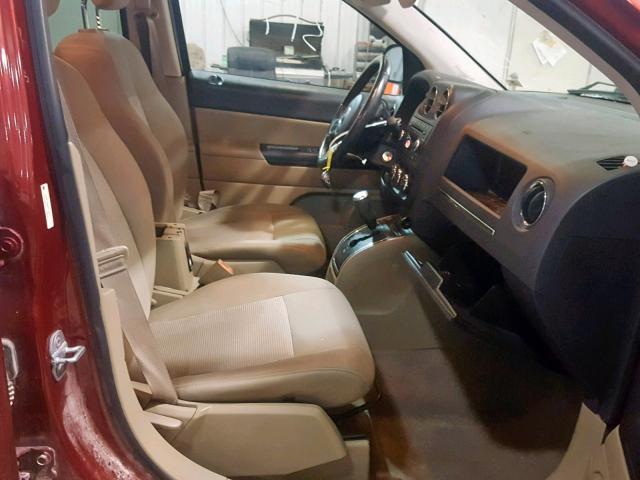 1J4NT1FB0BD139613 - 2011 JEEP COMPASS SP 栗色 照片 5